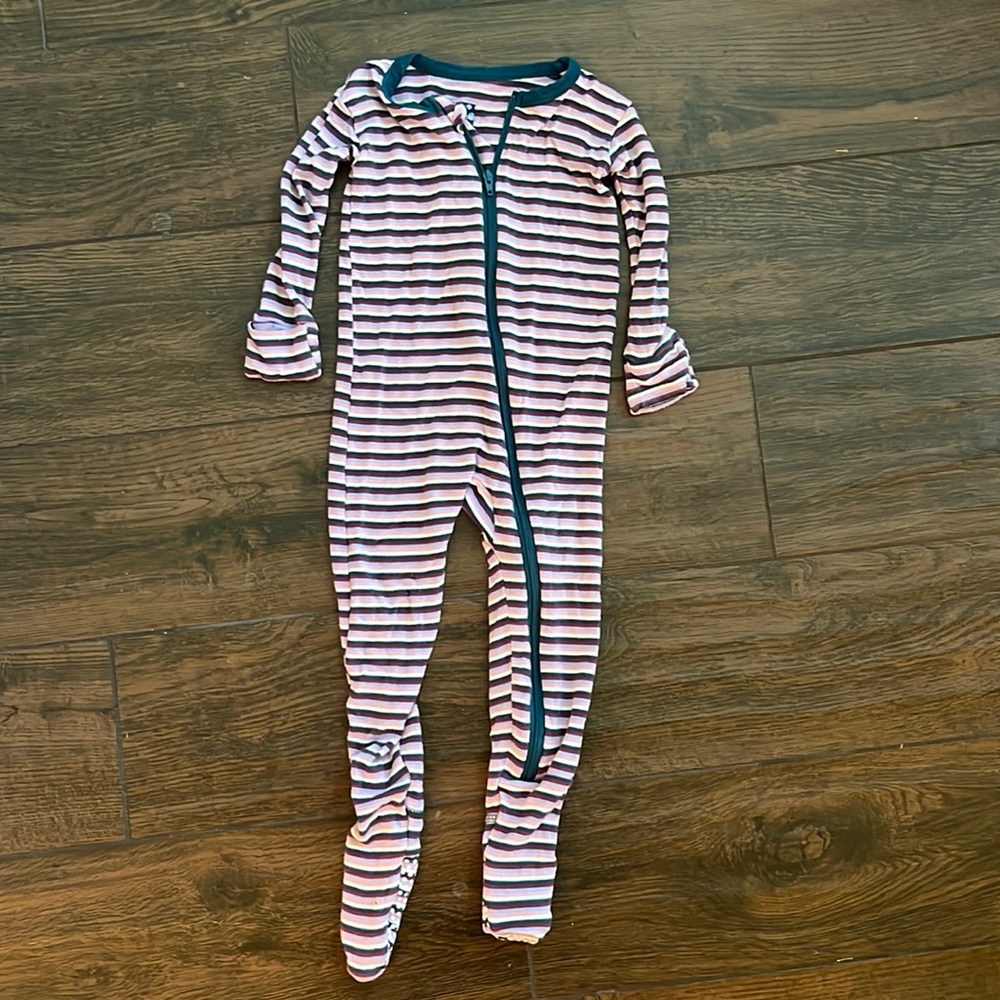 KicKee Pants zipper pajamas size 12-18 month